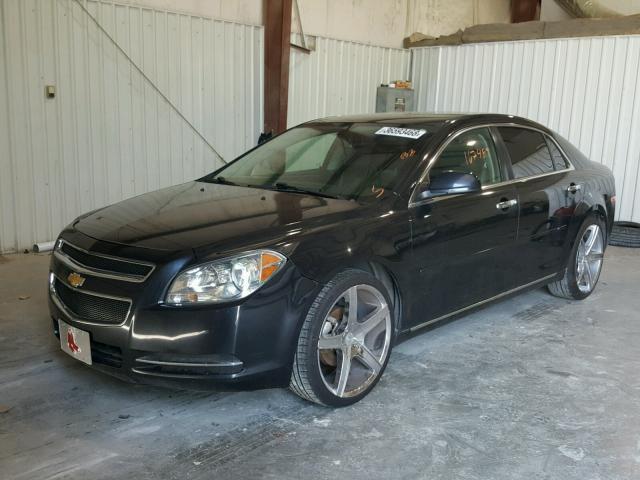 1G1ZC5E09CF322926 - 2012 CHEVROLET MALIBU 1LT შავი ფოტო 2