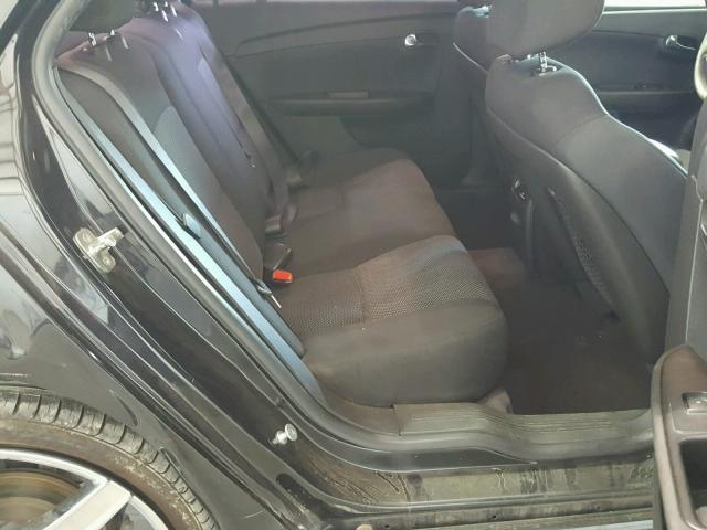 1G1ZC5E09CF322926 - 2012 CHEVROLET MALIBU 1LT შავი ფოტო 6