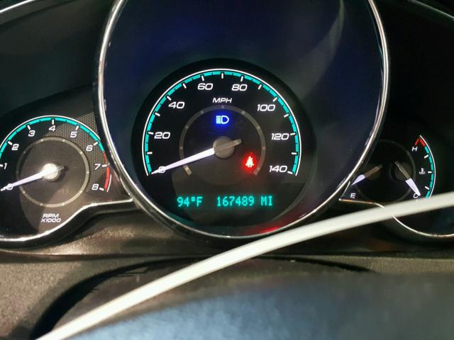 1G1ZC5E09CF322926 - 2012 CHEVROLET MALIBU 1LT შავი ფოტო 8