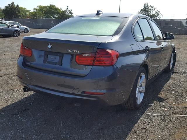 WBA3B1C56FK136485 - 2015 BMW 320 I CHARCOAL photo 4