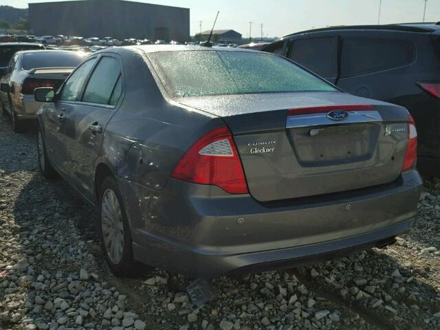3FADP0L32CR155761 - 2012 FORD FUSION CHARCOAL photo 3
