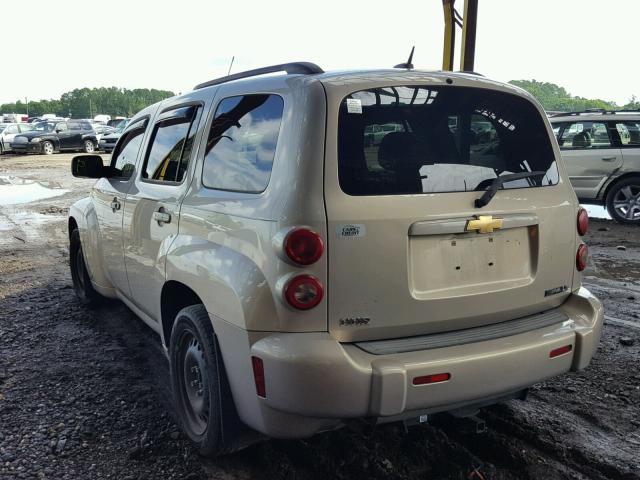 3GNCA13B89S511563 - 2009 CHEVROLET HHR LS თაფლისფერი ფოტო 3