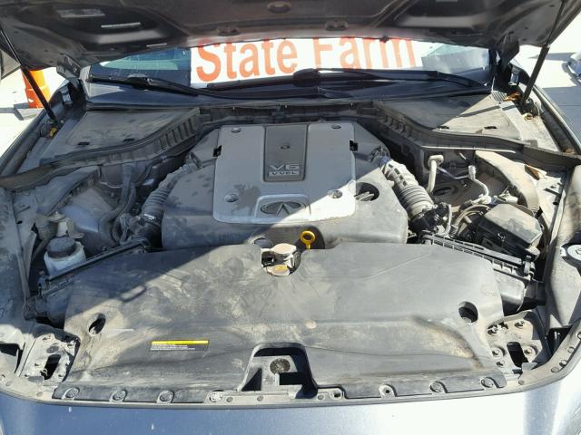 JN1BV7AP7EM679640 - 2014 INFINITI Q50 BASE GRAY photo 7