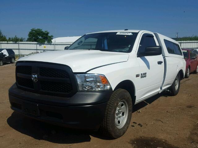 3C6JR7DT7HG633116 - 2017 RAM 1500 ST WHITE photo 2