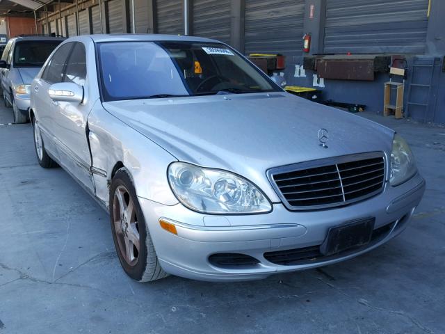 WDBNG75J45A448334 - 2005 MERCEDES-BENZ S 500 SILVER photo 1