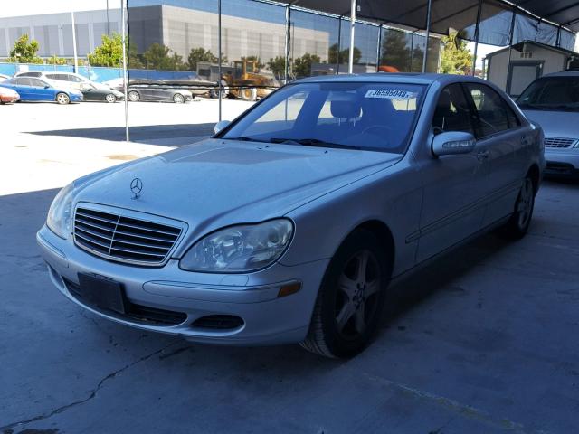 WDBNG75J45A448334 - 2005 MERCEDES-BENZ S 500 SILVER photo 2