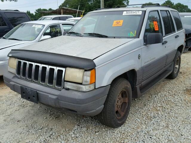 1J4GZ58S3TC179543 - 1996 JEEP GRAND CHER GRAY photo 2