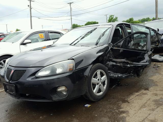 2G2WP522851188557 - 2005 PONTIAC GRAND PRIX BLACK photo 2