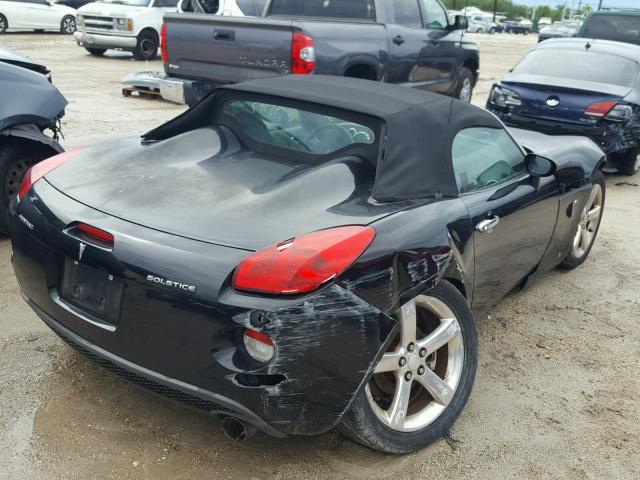 1G2MB33BX6Y105279 - 2006 PONTIAC SOLSTICE BLACK photo 4