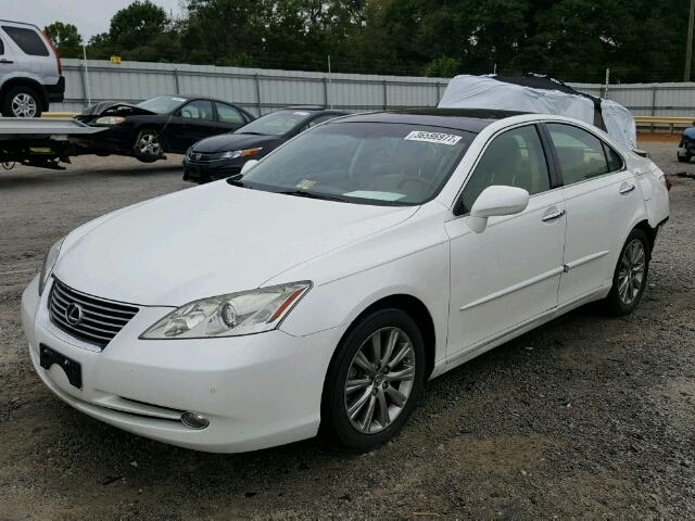 JTHBJ46G682197644 - 2008 LEXUS ES 350 WHITE photo 2