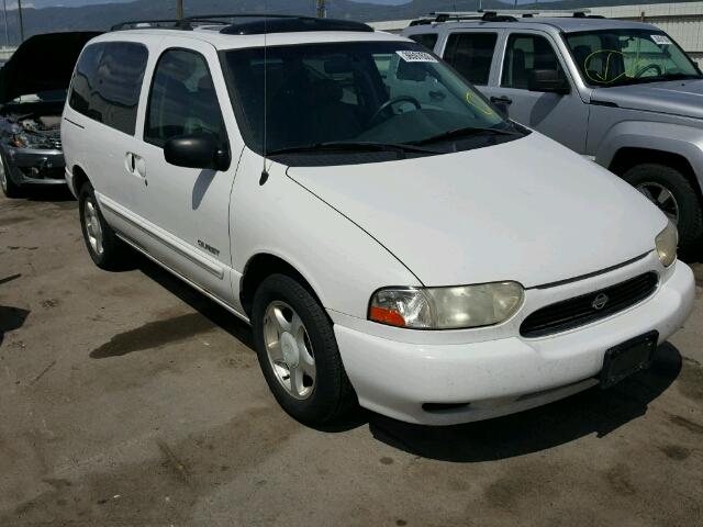 4N2XN11T4XD821665 - 1999 NISSAN QUEST SE WHITE photo 1