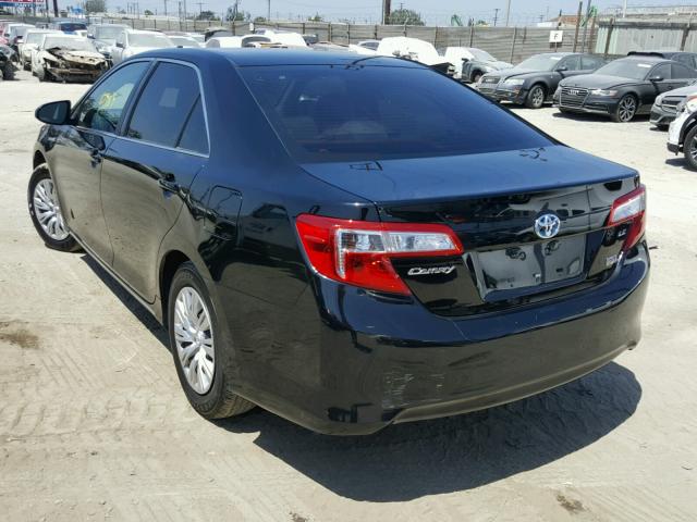 4T1BD1FK1EU130344 - 2014 TOYOTA CAMRY HYBR Qara foto 3
