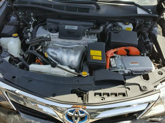 4T1BD1FK1EU130344 - 2014 TOYOTA CAMRY HYBR Qara foto 7