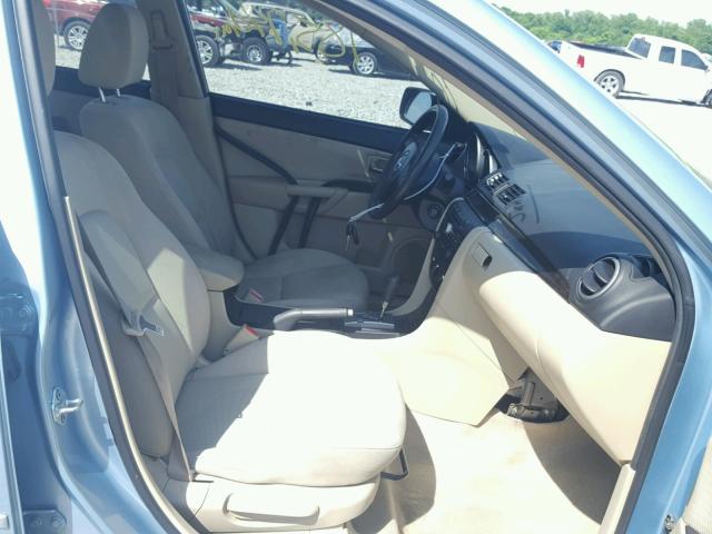 JM1BK12F871628774 - 2007 MAZDA 3 I BLUE photo 5