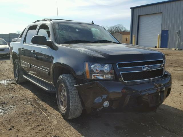 3GNVKFE07AG222891 - 2010 CHEVROLET AVALANCHE BLACK photo 1