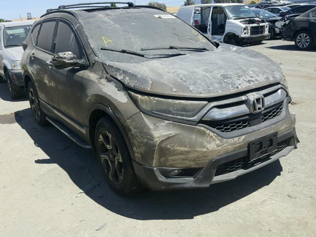 5J6RW2H95HL045718 - 2017 HONDA CR-V TOURI BLACK photo 1