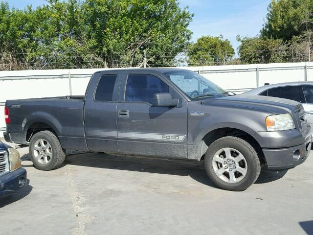 1FTRX12W28FA03632 - 2008 FORD F150 CHARCOAL photo 9