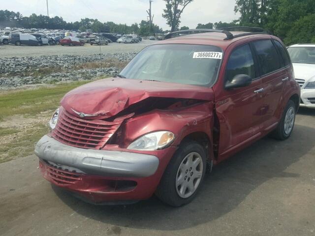 3C4FY48B62T323958 - 2002 CHRYSLER PT CRUISER RED photo 2