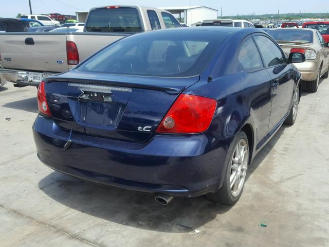 JTKDE167860138187 - 2006 TOYOTA SCION TC 蓝色 照片 4
