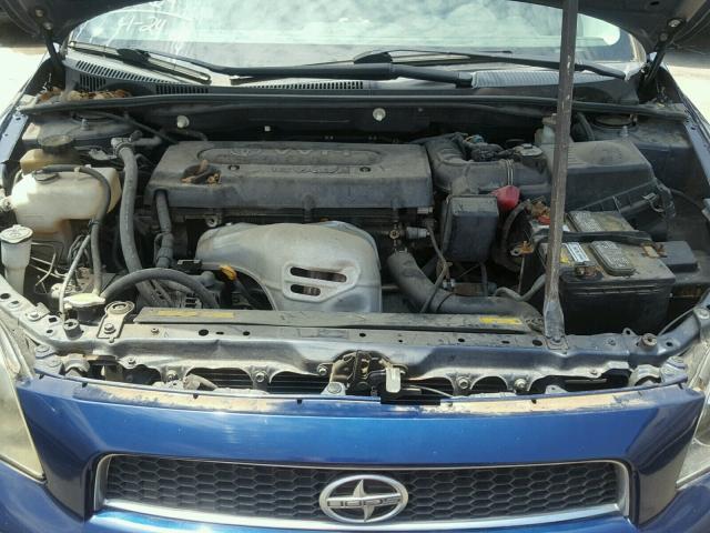 JTKDE167860138187 - 2006 TOYOTA SCION TC BLUE photo 7