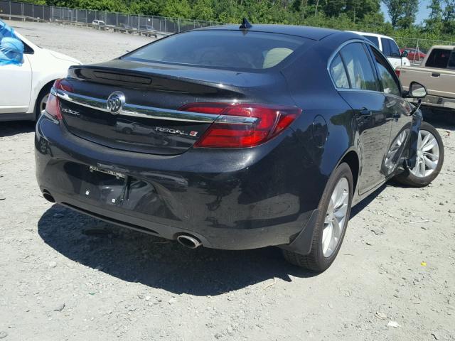 2G4GK5EXXE9179832 - 2014 BUICK REGAL BLACK photo 4