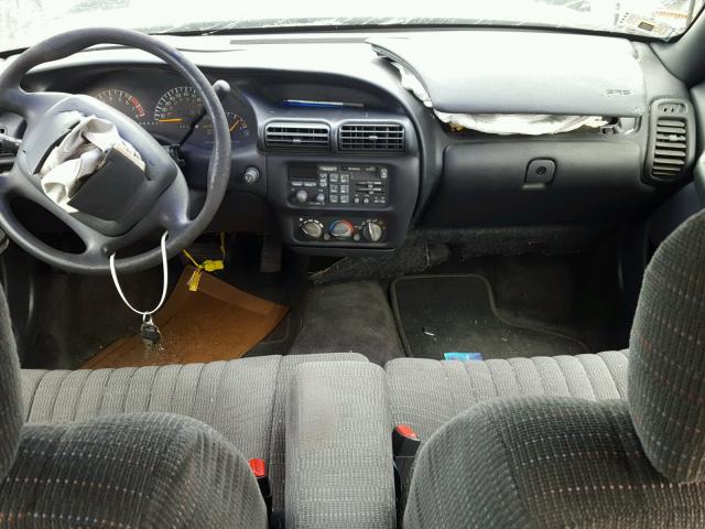 1G2WJ52M5TF254152 - 1996 PONTIAC GRAND PRIX BLACK photo 9