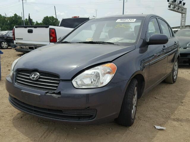 KMHCN4AC6BU617781 - 2011 HYUNDAI ACCENT GLS GRAY photo 2