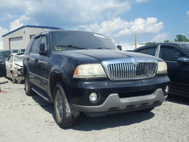 5LMEU88H15ZJ26222 - 2005 LINCOLN AVIATOR BLACK photo 1