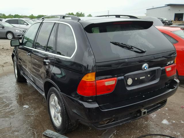 WBAFB3351YLH05333 - 2000 BMW X5 4.4I BLACK photo 3