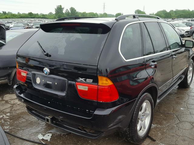 WBAFB3351YLH05333 - 2000 BMW X5 4.4I BLACK photo 4