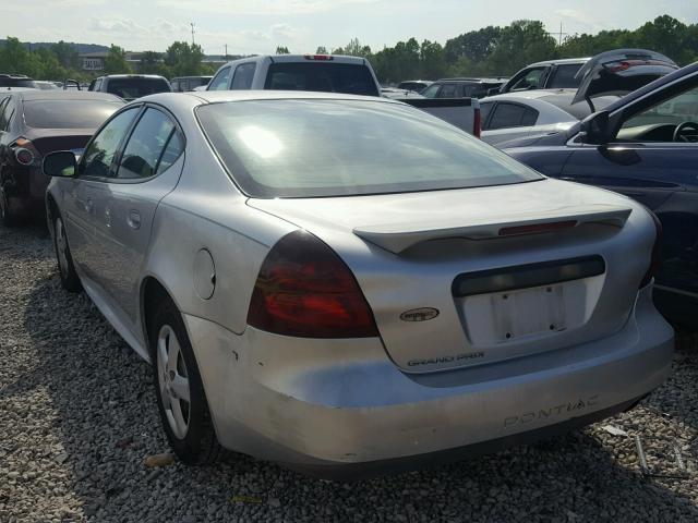 2G2WP522951237250 - 2005 PONTIAC GRAND PRIX SILVER photo 3