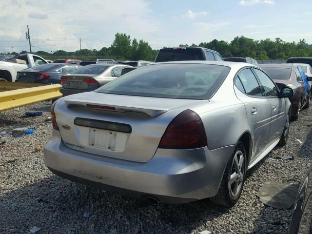 2G2WP522951237250 - 2005 PONTIAC GRAND PRIX SILVER photo 4