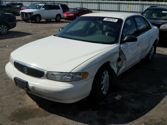 2G4WS52J731270192 - 2003 BUICK CENTURY WHITE photo 2