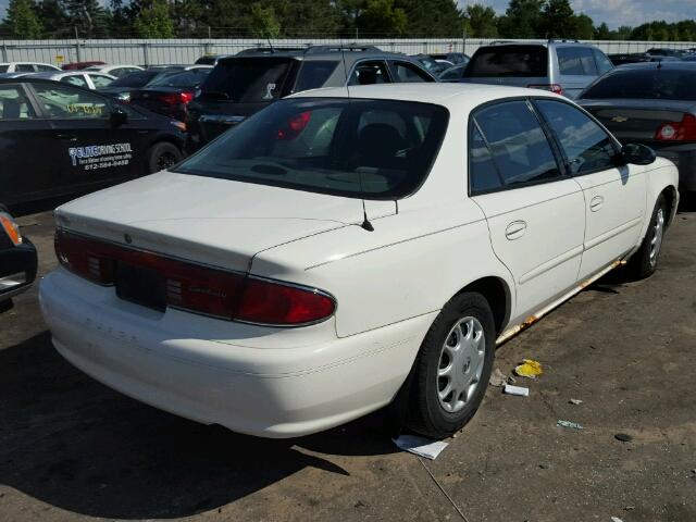 2G4WS52J731270192 - 2003 BUICK CENTURY WHITE photo 4