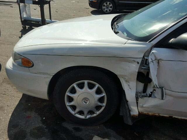 2G4WS52J731270192 - 2003 BUICK CENTURY WHITE photo 9