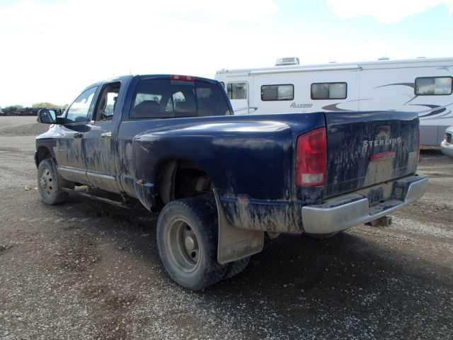 3D7MX48C56G252436 - 2006 DODGE RAM 3500 S BLUE photo 3