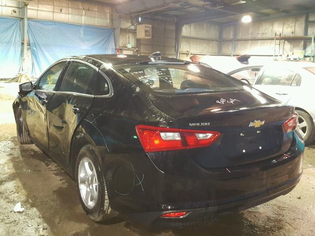 1G1ZB5ST9HF211141 - 2017 CHEVROLET MALIBU LS Qara foto 3
