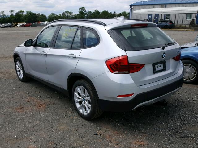 WBAVL1C50EVY13601 - 2014 BMW X1 XDRIVE2 SILVER photo 3