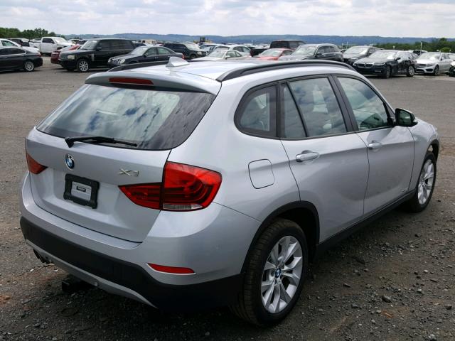 WBAVL1C50EVY13601 - 2014 BMW X1 XDRIVE2 SILVER photo 4