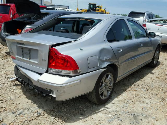 YV1RS592482689831 - 2008 VOLVO S60 2.5T SILVER photo 4