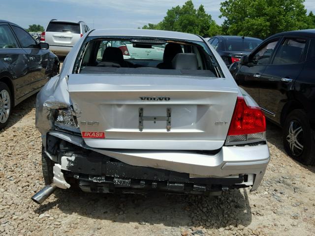 YV1RS592482689831 - 2008 VOLVO S60 2.5T SILVER photo 9
