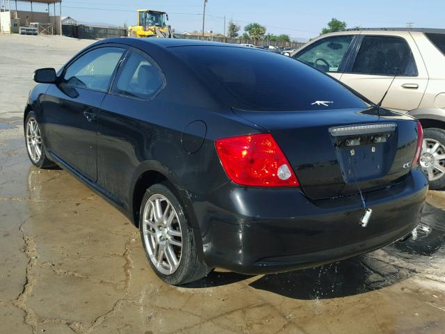 JTKDE177060121074 - 2006 TOYOTA SCION TC 黑色 照片 3