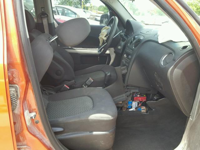 3GNDA13D68S525322 - 2008 CHEVROLET HHR LS ORANGE photo 5
