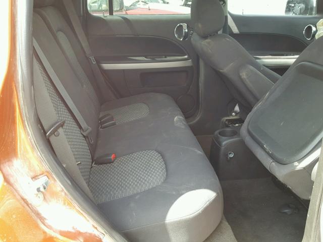 3GNDA13D68S525322 - 2008 CHEVROLET HHR LS ORANGE photo 6