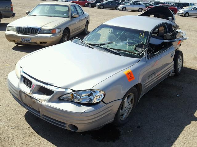 1G2NE12T4XM873391 - 1999 PONTIAC GRAND AM S Gümüş foto 2