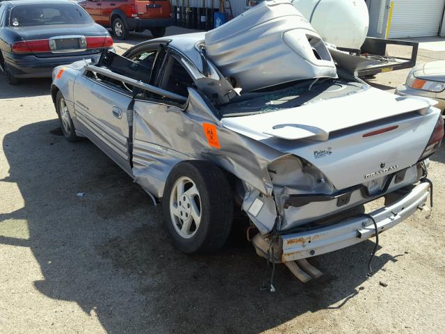 1G2NE12T4XM873391 - 1999 PONTIAC GRAND AM S Gümüş foto 3