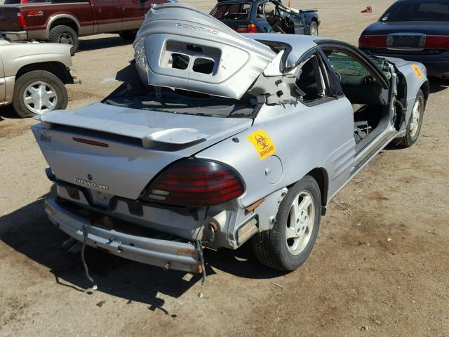 1G2NE12T4XM873391 - 1999 PONTIAC GRAND AM S Gümüş foto 4