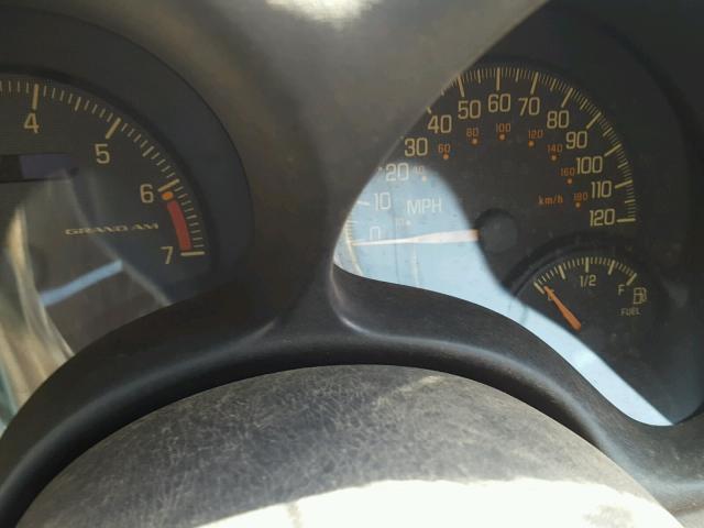 1G2NE12T4XM873391 - 1999 PONTIAC GRAND AM S Gümüş foto 8