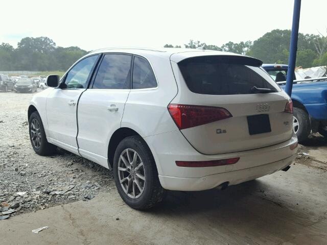 WA1LFAFP7BA109648 - 2011 AUDI Q5 PREMIUM WHITE photo 3