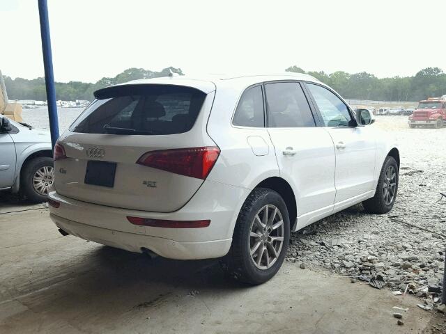 WA1LFAFP7BA109648 - 2011 AUDI Q5 PREMIUM WHITE photo 4